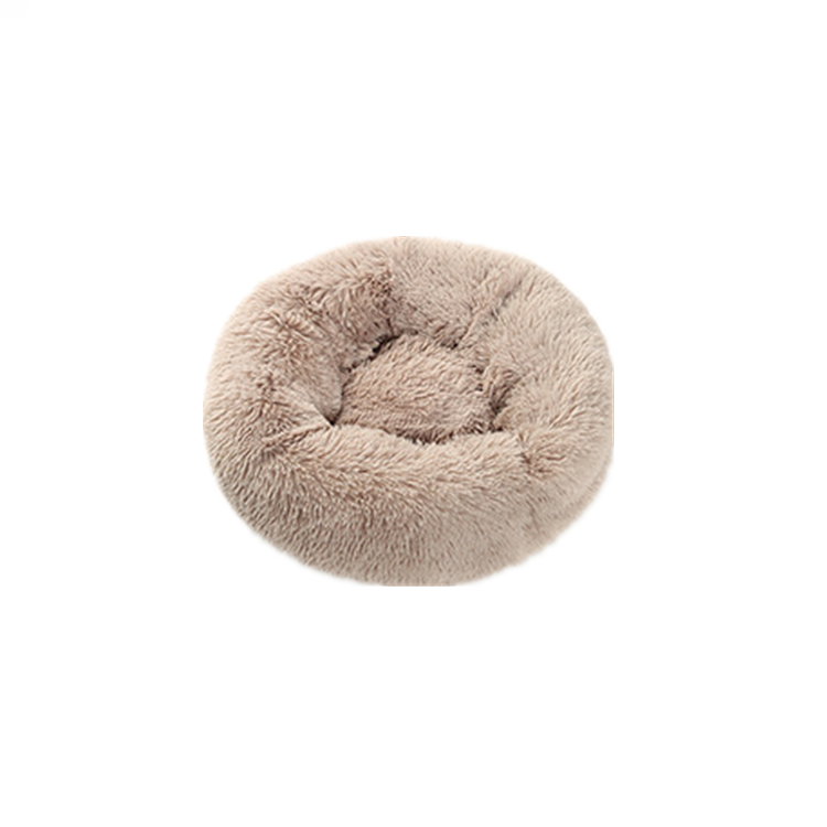 Manufacturer Donut Pet Bed Soft Plush Dog Beds Pet Products Small Medium Large Dogs Cats