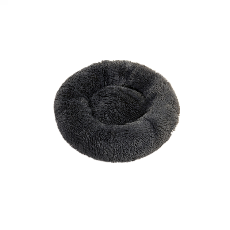 Manufacturer Donut Pet Bed Soft Plush Dog Beds Pet Products Small Medium Large Dogs Cats