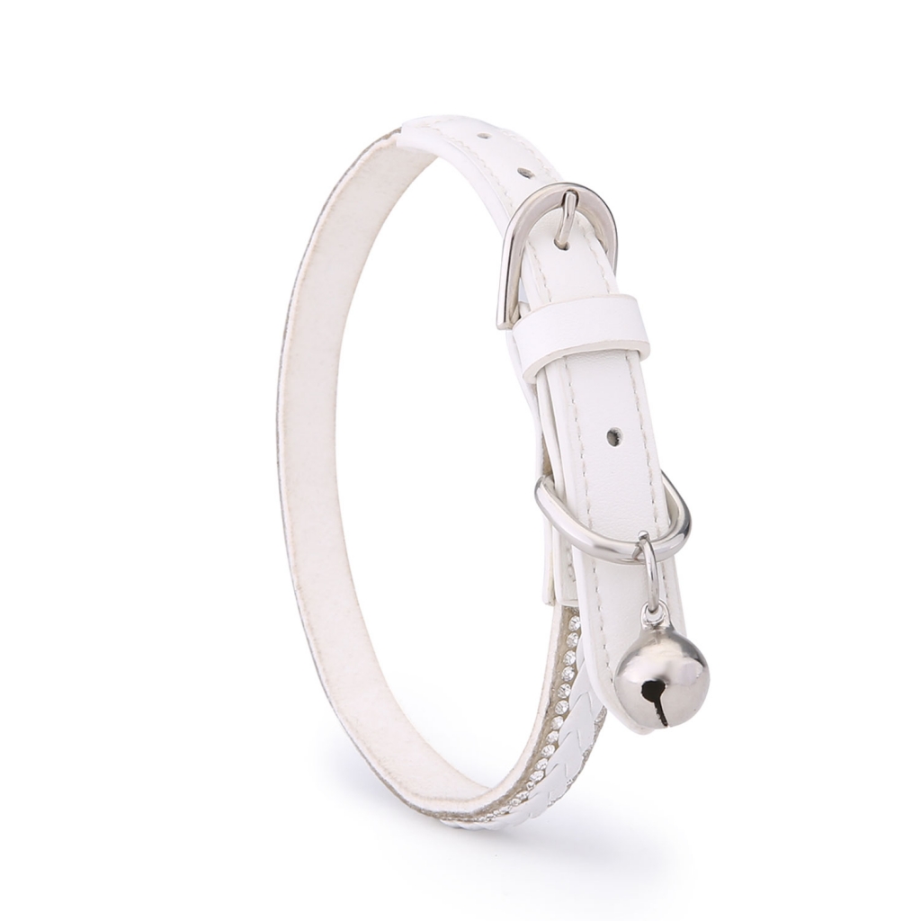 Manufacturer EcoFriendly D Ring Adjustable Alloy Bling Bling Leather Pet Collar Buckle