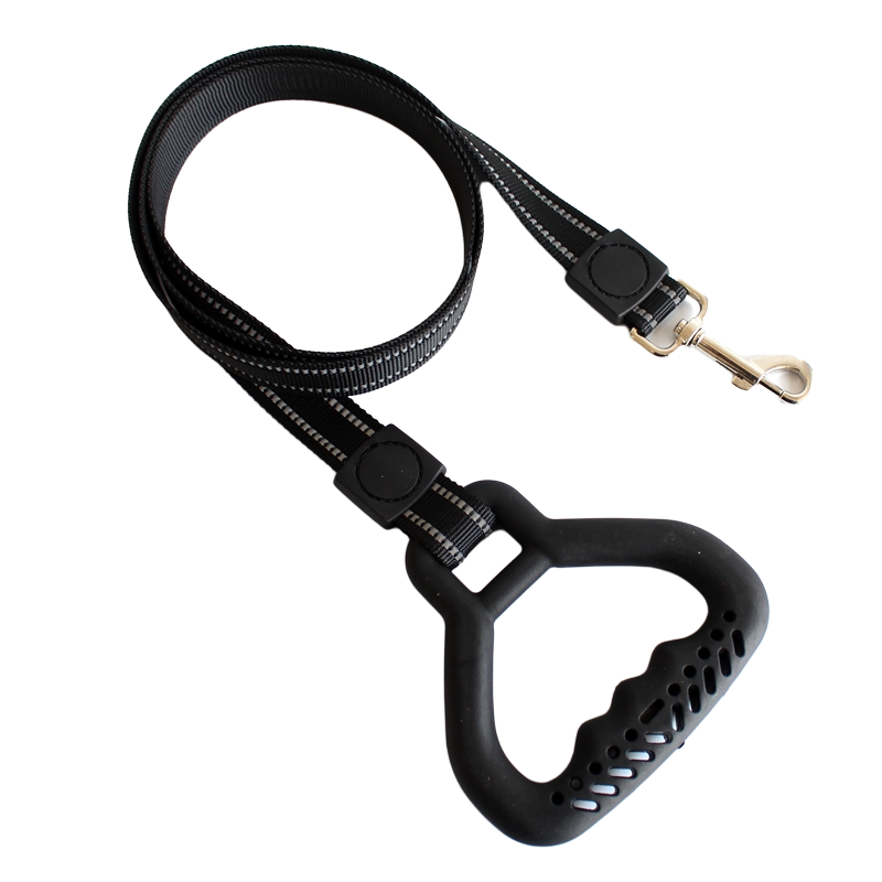 Manufacturer OEM ODM Pet Accessories 120cm Length Reflective Nylon Rope Chain Dog Leash Carabiner