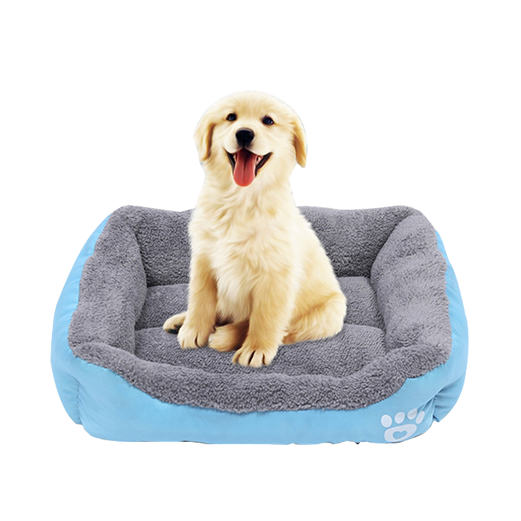 Manufacturer Pet Accessories Rectangle Washable Waterproof Oxford Custom Dog Bed