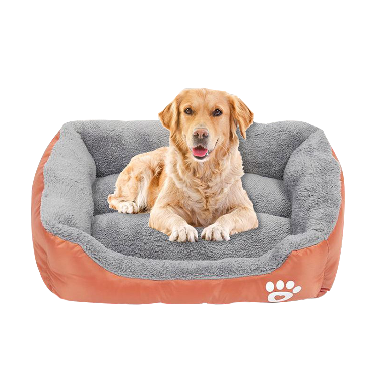 Manufacturer Pet Accessories Rectangle Washable Waterproof Oxford Custom Dog Bed