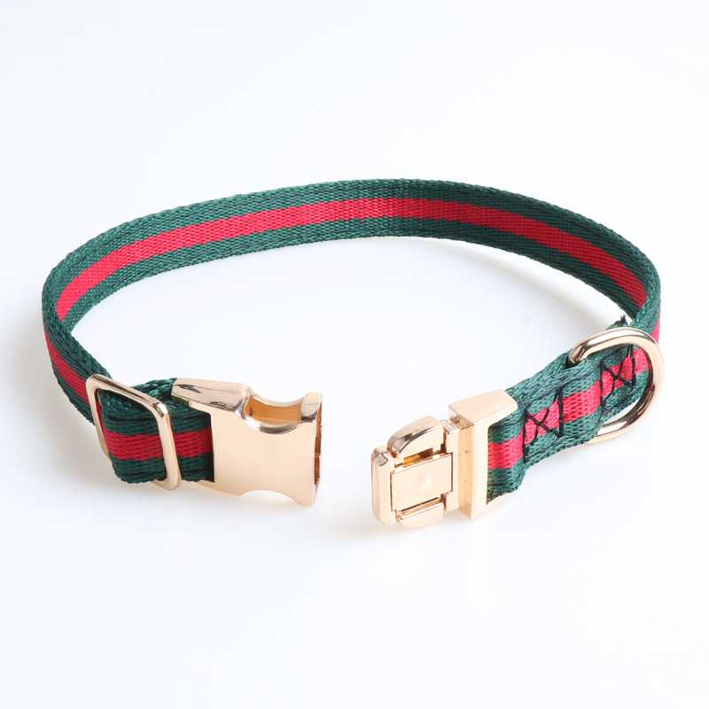 Manufacturers Pet Collar With Metal Buckle Dog Collar Traction Rope