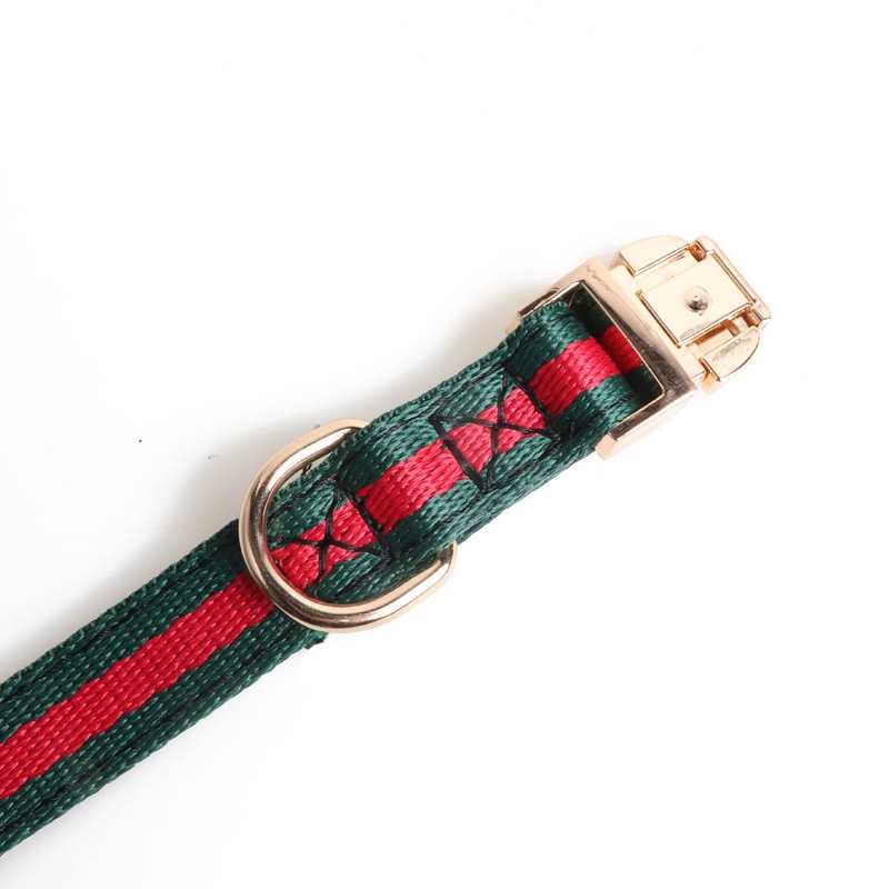 Manufacturers Pet Collar With Metal Buckle Dog Collar Traction Rope