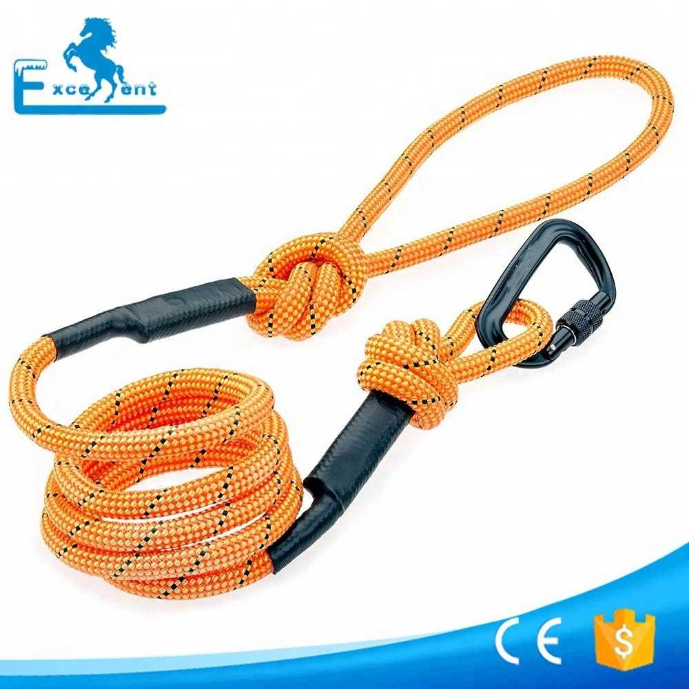 Mountain Climbing Rope Leash With Carabiner