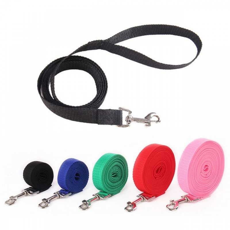 Multiple Sizes Pet Pull Rope Dogs Recall Training Agility 6 15 20 30 50 100ft Leash Dog Training Leashes