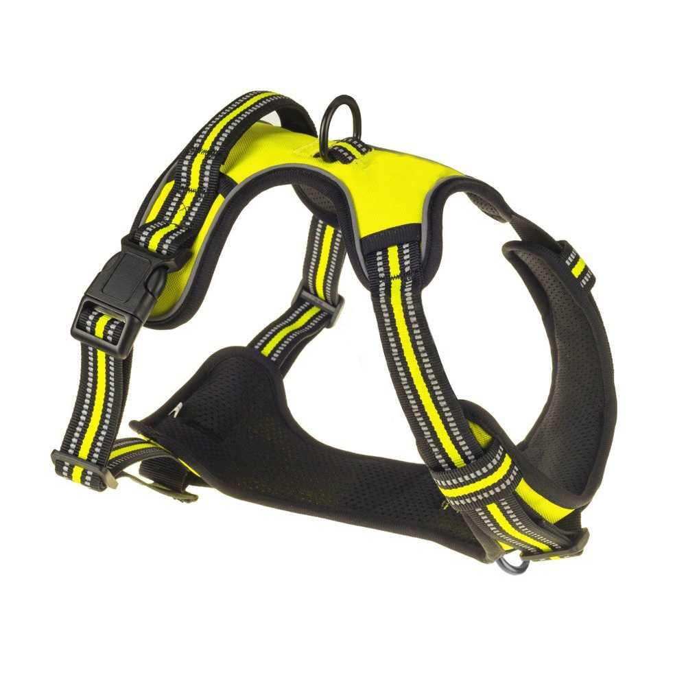 Nibao Amazon Top Seller Reflective Soft Mesh Padded Dog Harness Service Pet Dog Harness