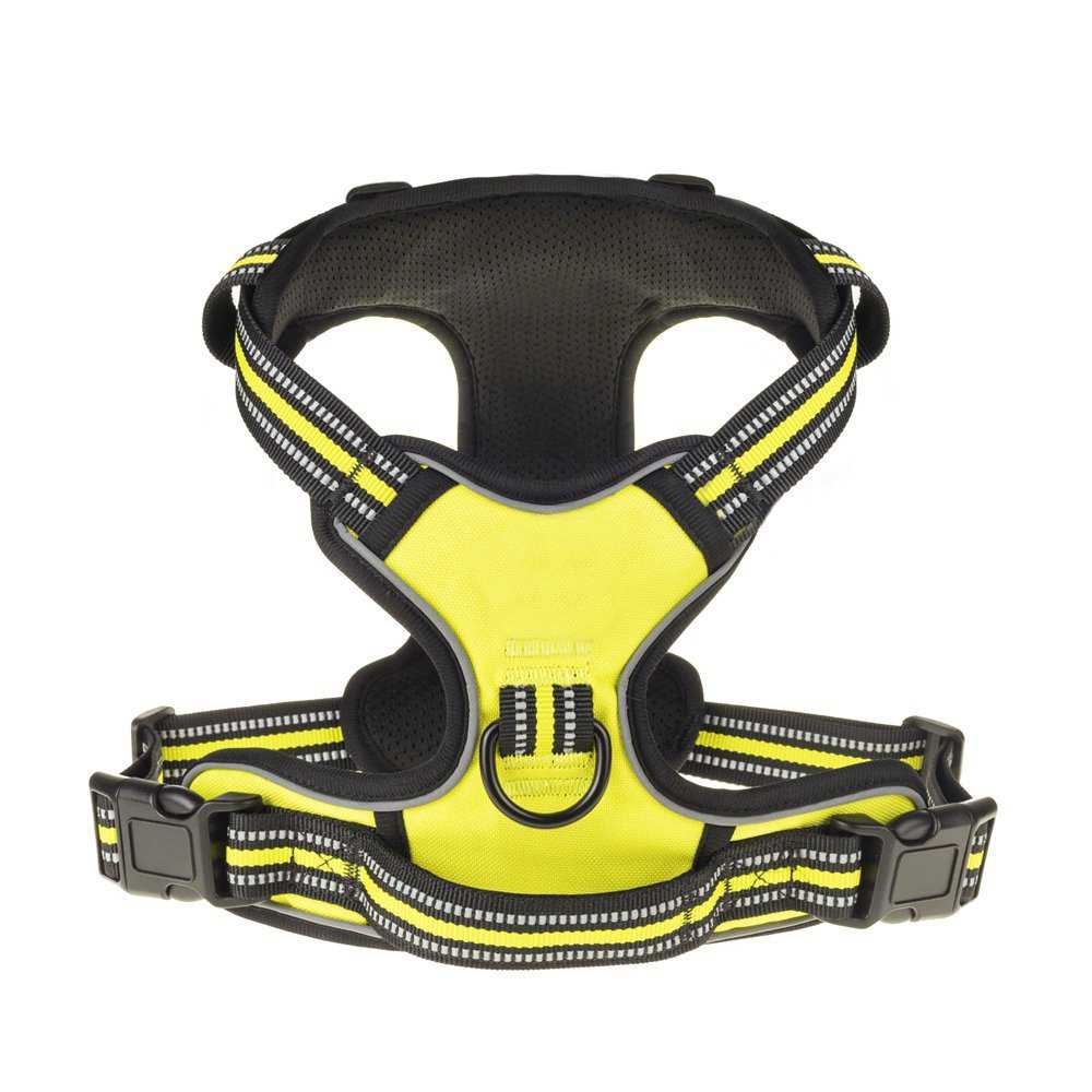 Nibao Amazon Top Seller Reflective Soft Mesh Padded Dog Harness Service Pet Dog Harness