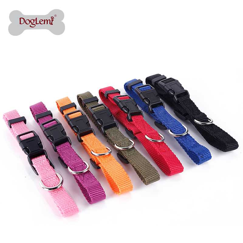 Nylon Dog Puppy Pet Collar Dog Leash