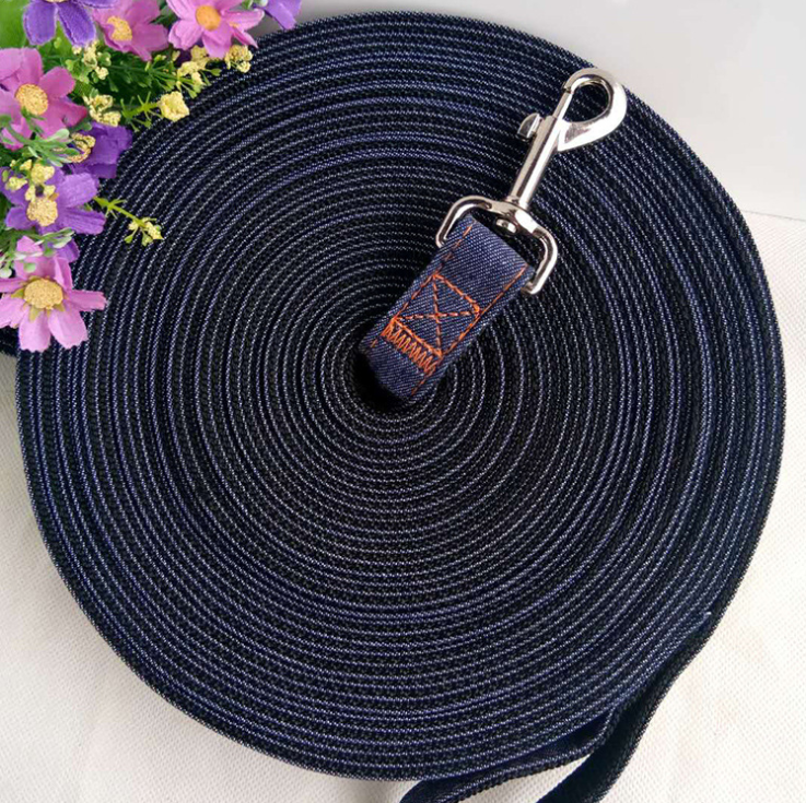 Nylon Lengthen Dog Leash Jean 10meter 15meter 20meter Pet Leashes Wholeslae