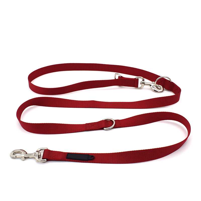 Nylon Multipurppose Twoend Pull Rope Double Dog Leash