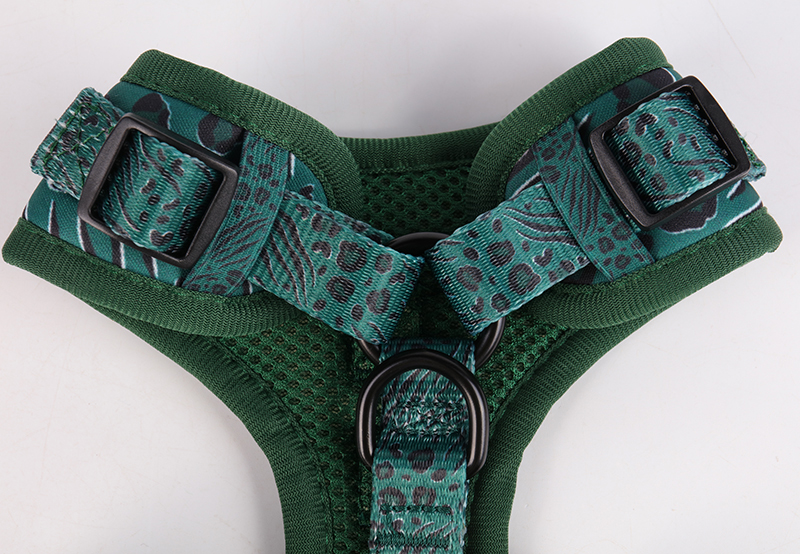 OKEYPETS Pattern Adjustable Comfortable Padded Neoprene Dog Pet Backpack Harness