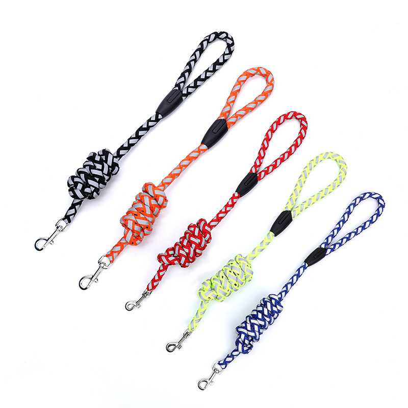 Outdoor Dog Leash Wholesal Guinzaglio Per Cani Correa De Perro Reflective Pet Leashes