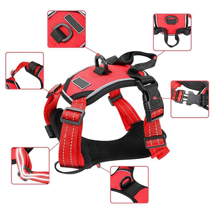 Outdoor Training Adjustable Dog Chest Dog Pet Product Dog Harness