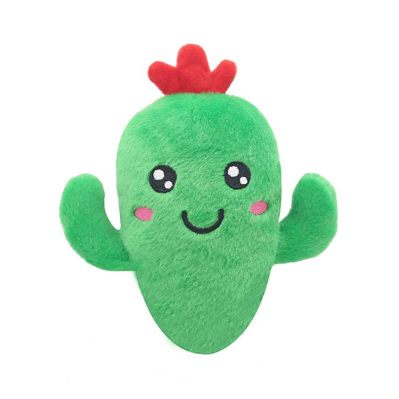 Outlet Cornshaped Pet Plush Toy With Safe Antibite Material