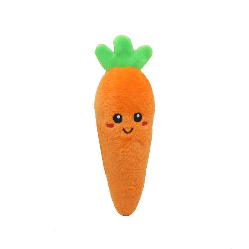 Outlet Cornshaped Pet Plush Toy With Safe Antibite Material