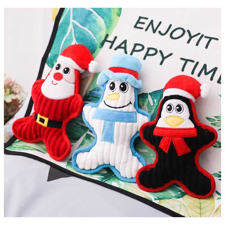 PP Cotton Custom Christmas Pattern Dog Toys Pets Toys Dog