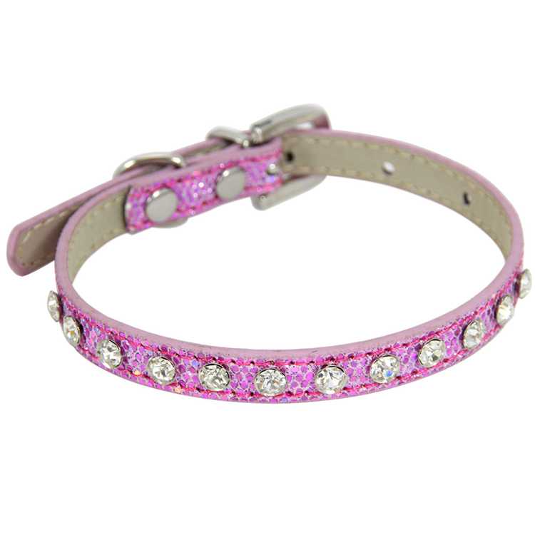 Perfiso Safe Cat Adjustable Collar Bling Diamante Pet Collars Dogs Cats