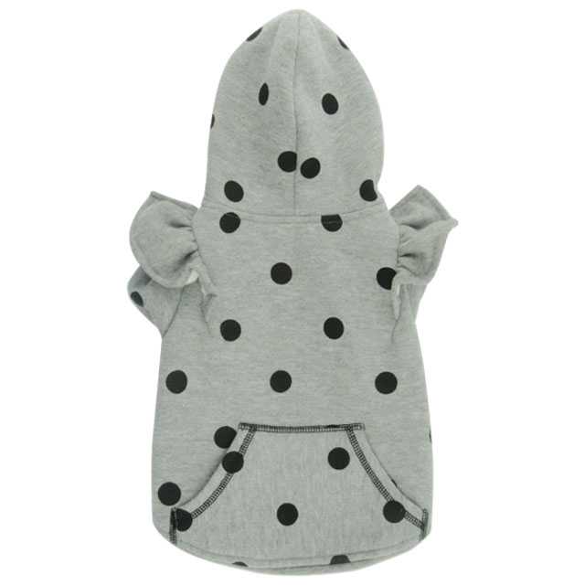 Pet Clothing Products Sweet Cool Black White Spot Hoodie Thickened Autumn Winter Dog Clothing Pet Clothing