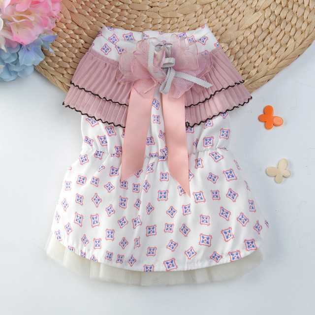 Pet Clothing Spring summer Dog Dress