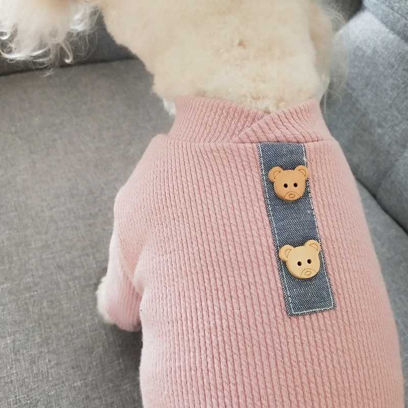 Pet Coats Autumn Products Leisure Twolegged Custom Dog Sweater Knitted Bottoming Shirt Dog Summer Clothes