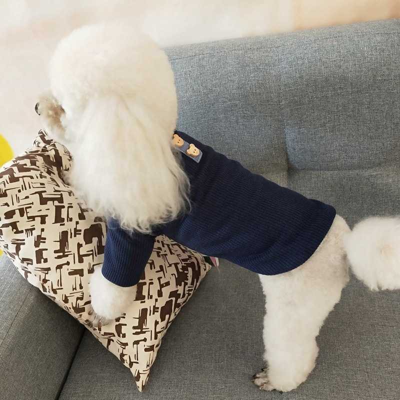 Pet Coats Autumn Products Leisure Twolegged Custom Dog Sweater Knitted Bottoming Shirt Dog Summer Clothes