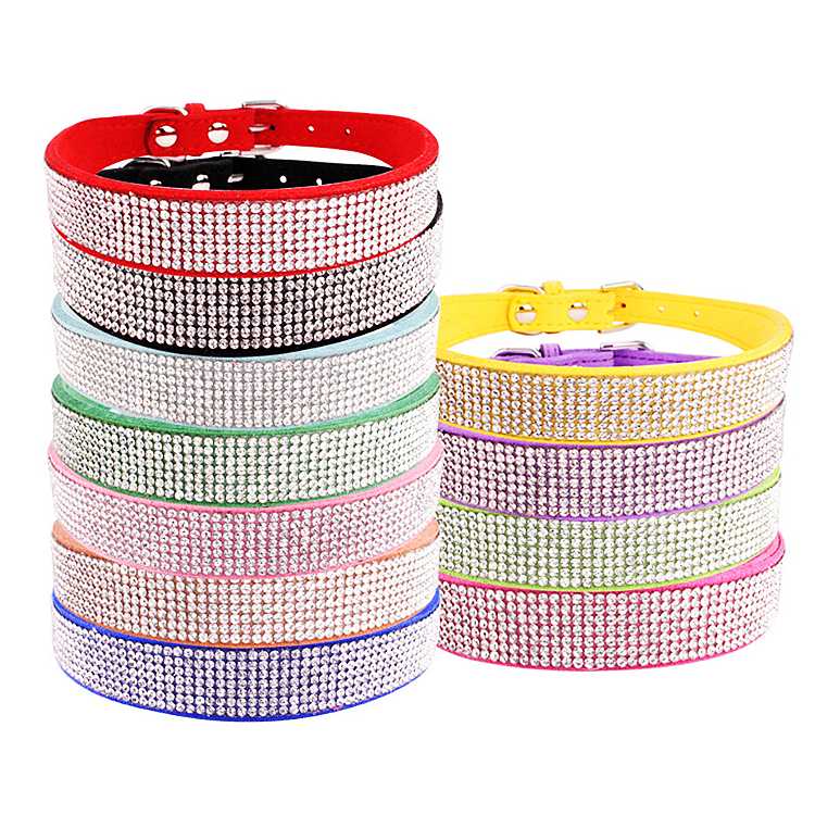 Pet Collar Custom Diamond Pet Collar Dogs Cats