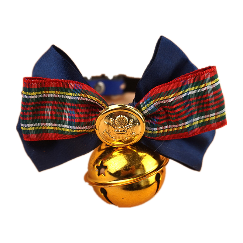Pet Collar Dog Cat Collar With Cute Bow Tie Bell Breakaway Adjustable Safety Pet Products
