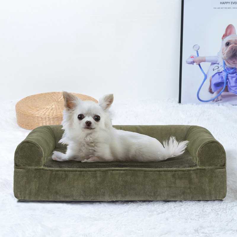 Pet Dog Bed SofaStyle Living Room Couch Pet Bed With Removable Cover Dogs Cats