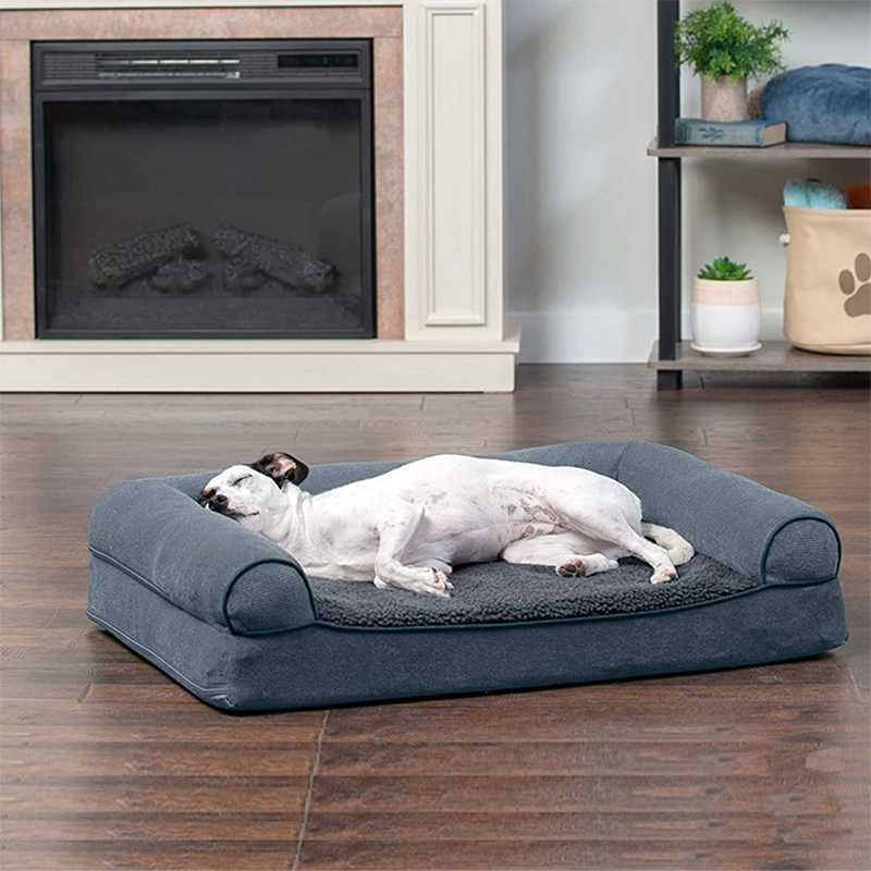 Pet Dog Bed SofaStyle Living Room Couch Pet Bed With Removable Cover Dogs Cats