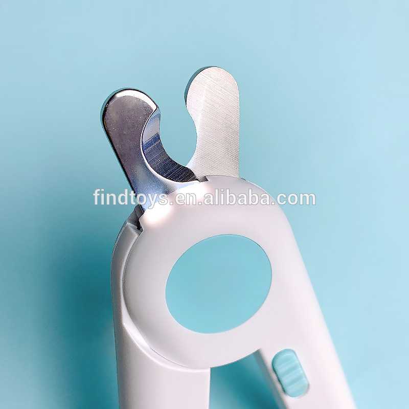 Pet Dog Cat LED Nail Clipper Stainless Steel Nail Clipper LED Antidamage Nail Supplies