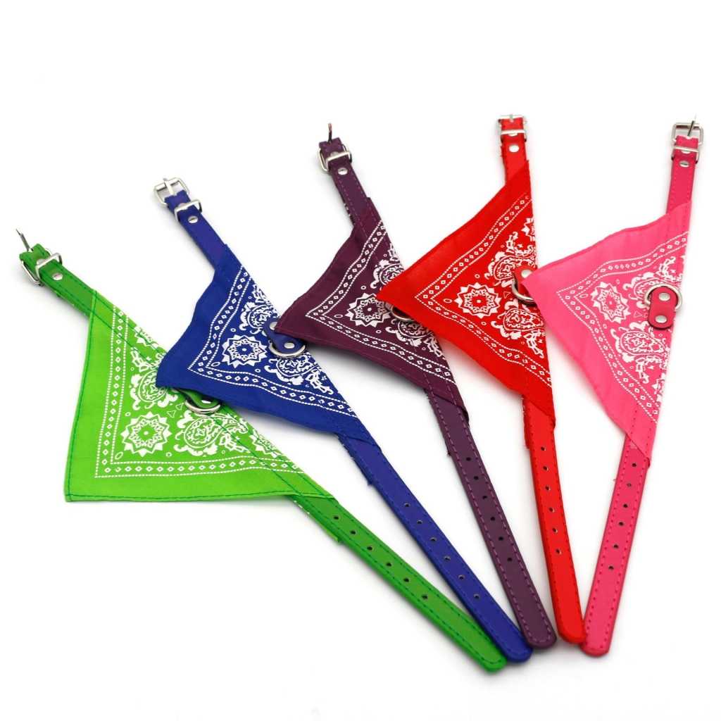 Pet Dog Scarf Collar Adjustable Puppy Triangl Bandana Pet Cat Tie Collar Pet Products