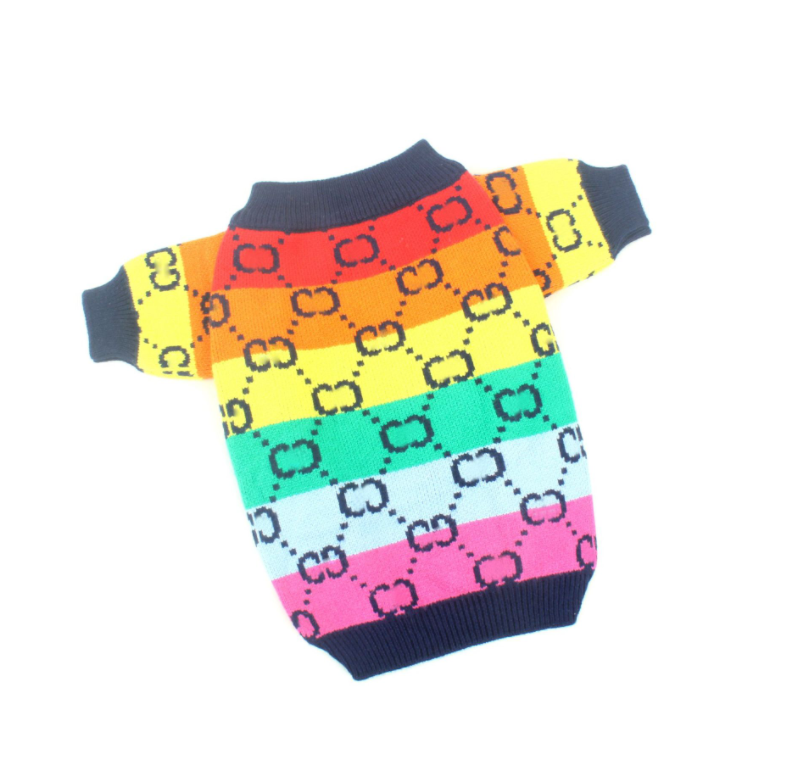 Pet G Multicolor Dog Sweater