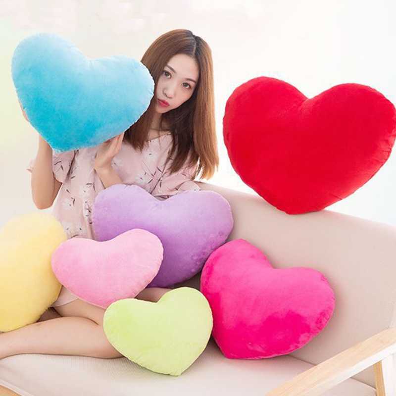 Pet Plush Toy Heart Shape Eco Friendly Pet Toys