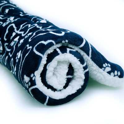 Pet Products Blanket Dog Nest Mat Flannel Dog Blanket Autumn Winter Warm Sherpa Dog Blanket