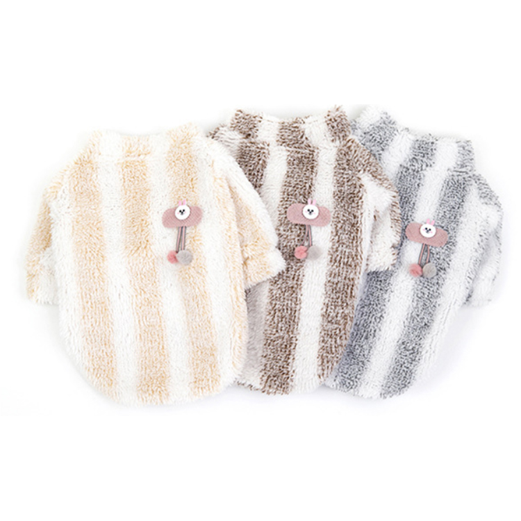 Pet Supplier Dog Clothes Winter Warm Pet Flannel Cloth Coral Fleece Warm Vest Pet Clothes Puppy Bogs