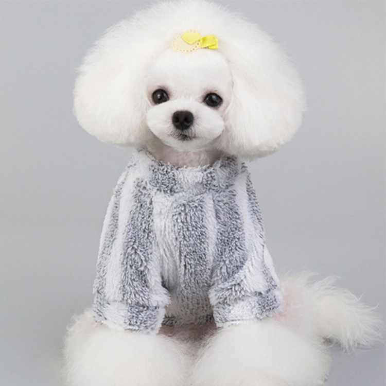 Pet Supplier Dog Clothes Winter Warm Pet Flannel Cloth Coral Fleece Warm Vest Pet Clothes Puppy Bogs