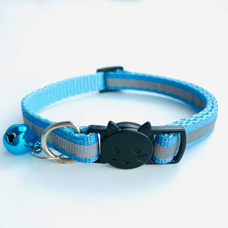 Pet Supplies Custom Reflective Strip Personalized Nylon Adjusting Dog Pet Collar