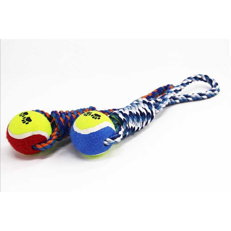 Pet Toys Bite Molar Different Size Cotton Dog Chew Rope Dog Toys Drawstring Cat Molar Bite Toy