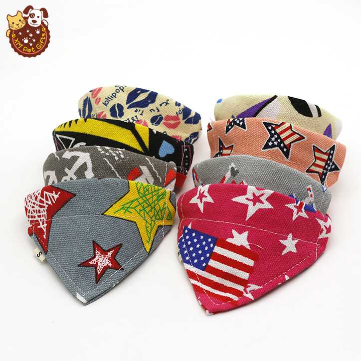 Pet Triangle Scarf Cat Triangle Saliva Towel Dog Collar Scarf Pet Gift Cat Collar