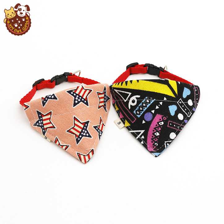 Pet Triangle Scarf Cat Triangle Saliva Towel Dog Collar Scarf Pet Gift Cat Collar