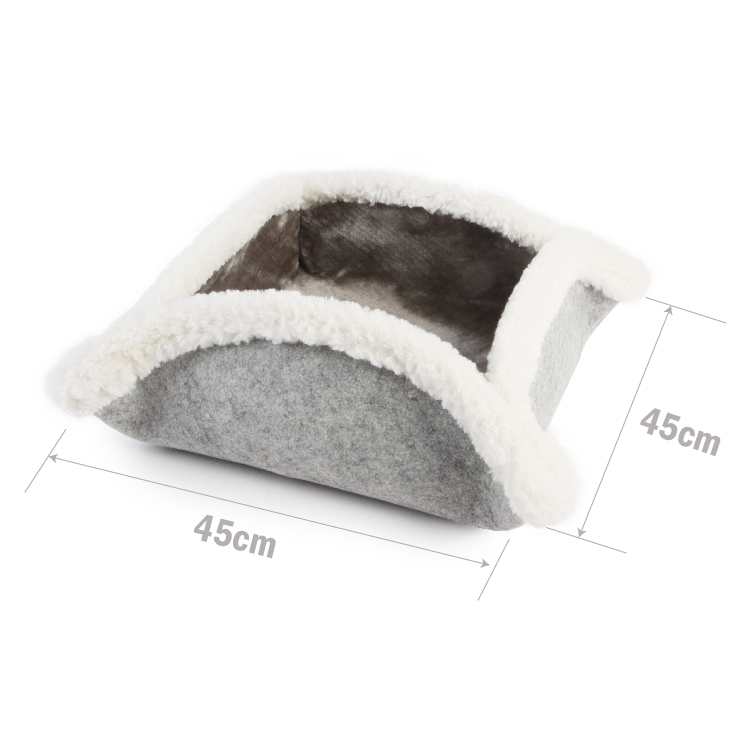 Petsinn Best Warm Cozy Plush Pet Beds Felt Made