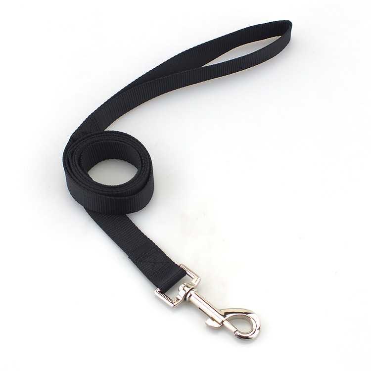 Polyester Dog Tracking Leash Plain Colors Nylon Pet Leash Customize Dog Leash