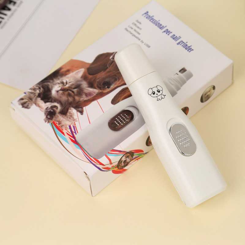 Portable Battery Dog Cat Care Grooming Pet Nail Grinder Trimmer Clipper Pets Paws Nail Cutter Painless Polishing Tools