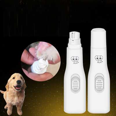 Portable Battery Dog Cat Care Grooming Pet Nail Grinder Trimmer Clipper Pets Paws Nail Cutter Painless Polishing Tools