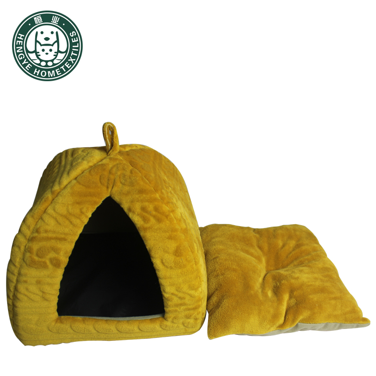 Products Warm Cotton Cat Cave House Pet Bed Pet Dog House Soft Suitable Pet Dog Cushion Cat Bed House