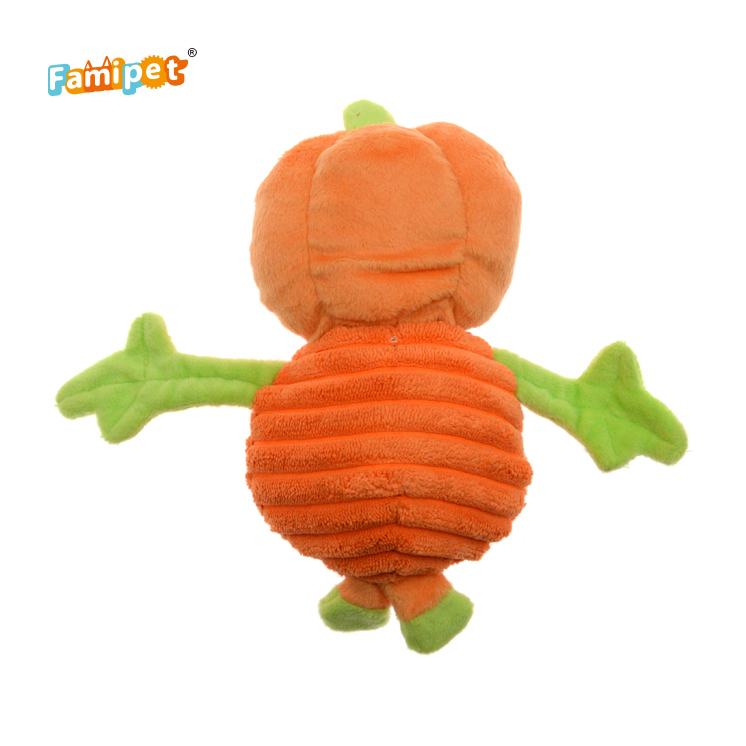 Professional Halloween Manufacture Best Squeaky Textured Plush Dog Toy
