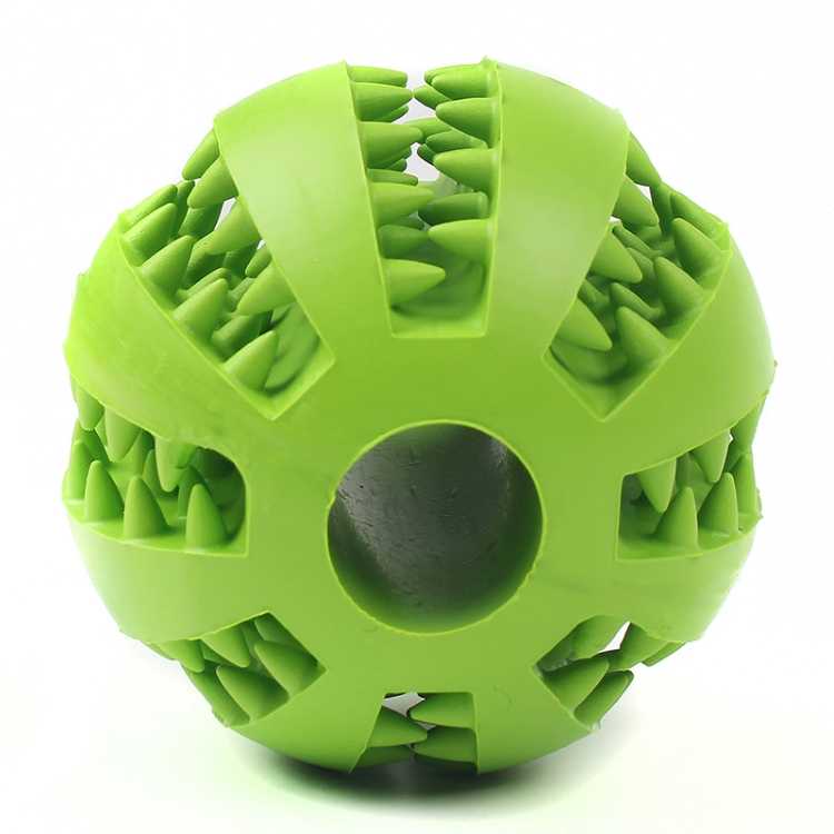 Professional Rubber Chew Toys Pet Tooth Cleaning Dog Pet Toy Ball