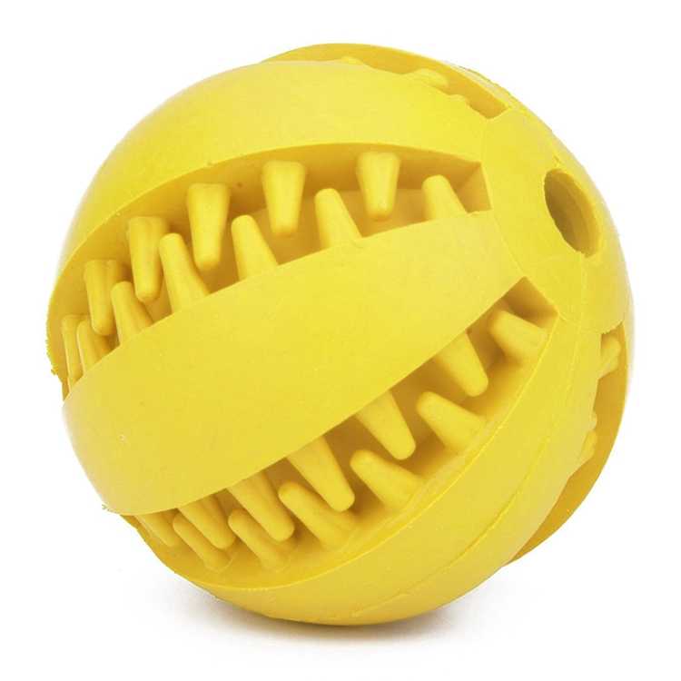 Professional Rubber Chew Toys Pet Tooth Cleaning Dog Pet Toy Ball