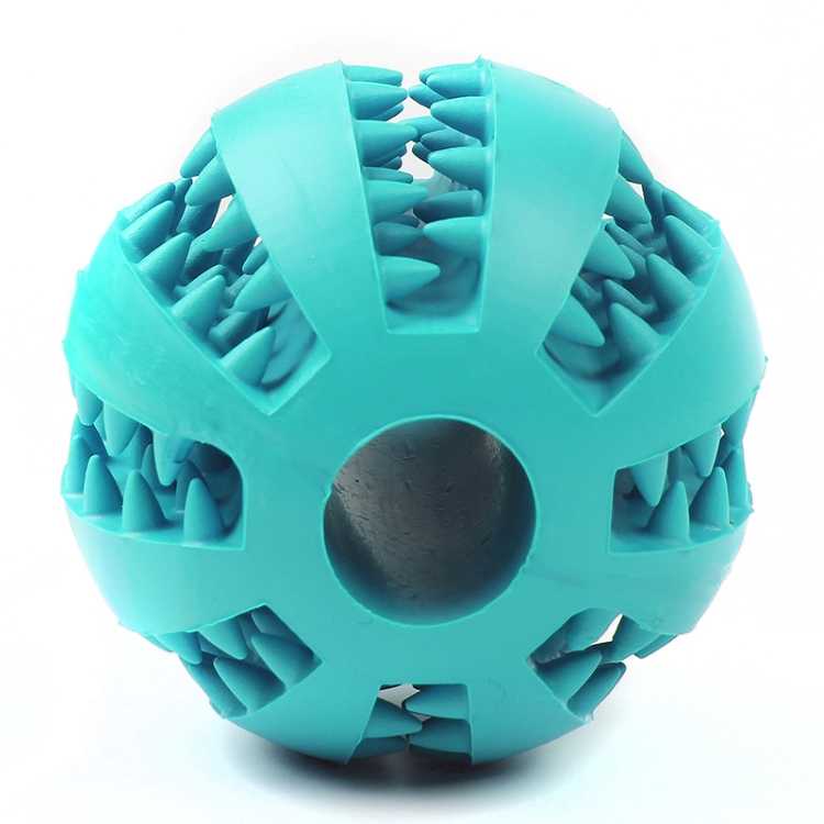 Professional Rubber Chew Toys Pet Tooth Cleaning Dog Pet Toy Ball